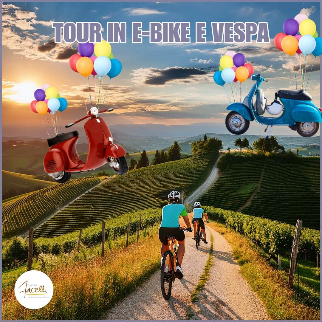 tour ebike e vespa langhe