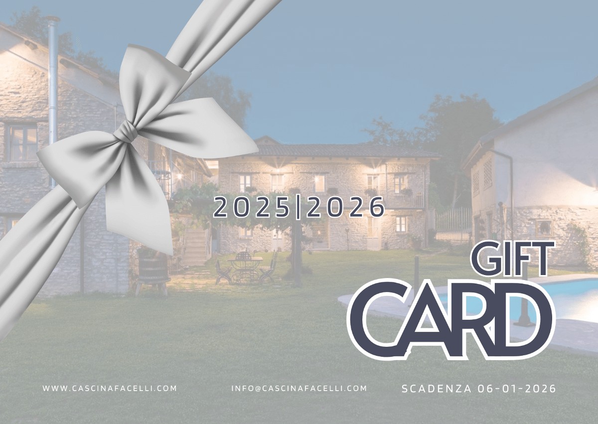 gift card cascina facelli